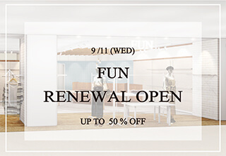9月11日（水）「柏店」RENEWAL OPEN！！